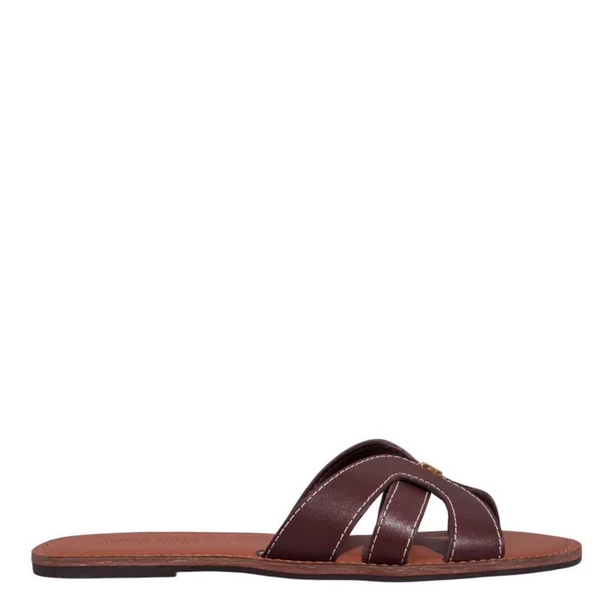 Rasteira Couro Nobre Soft Marrom