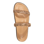 Papete Napa Soft Bege Tiras Brilho