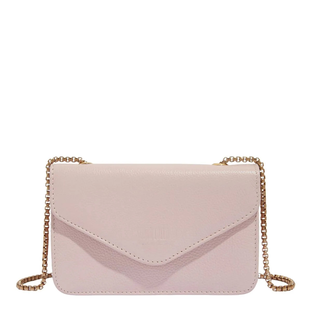 Bolsa Pequena Couro Floater Alça Transversal Corrente
