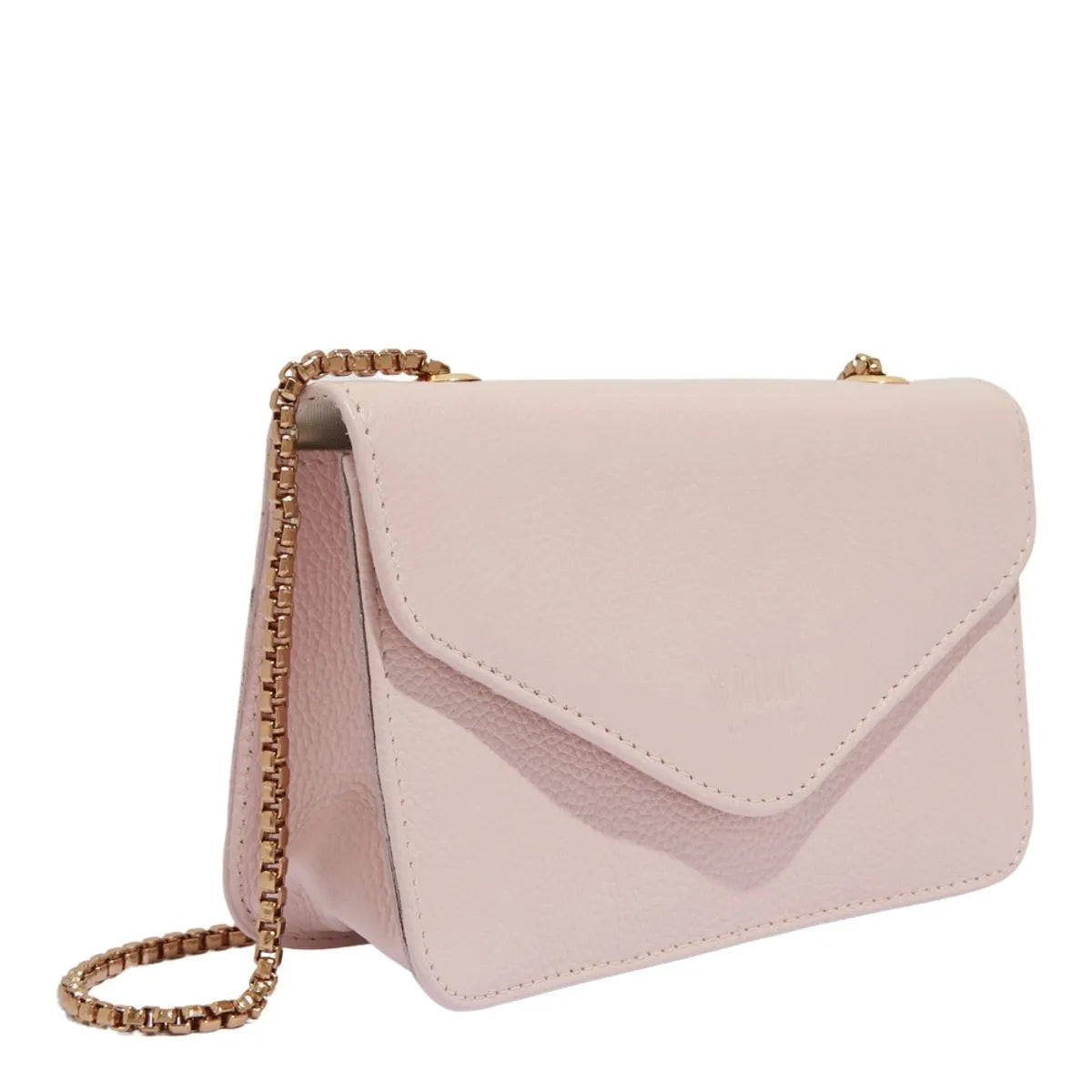 Bolsa Pequena Couro Floater Alça Transversal Corrente