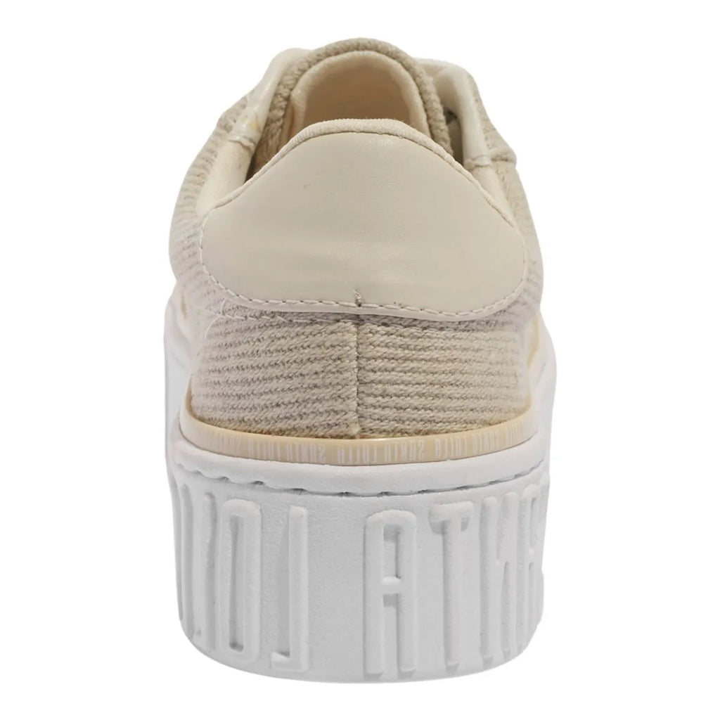 Tenis linho sarja natural