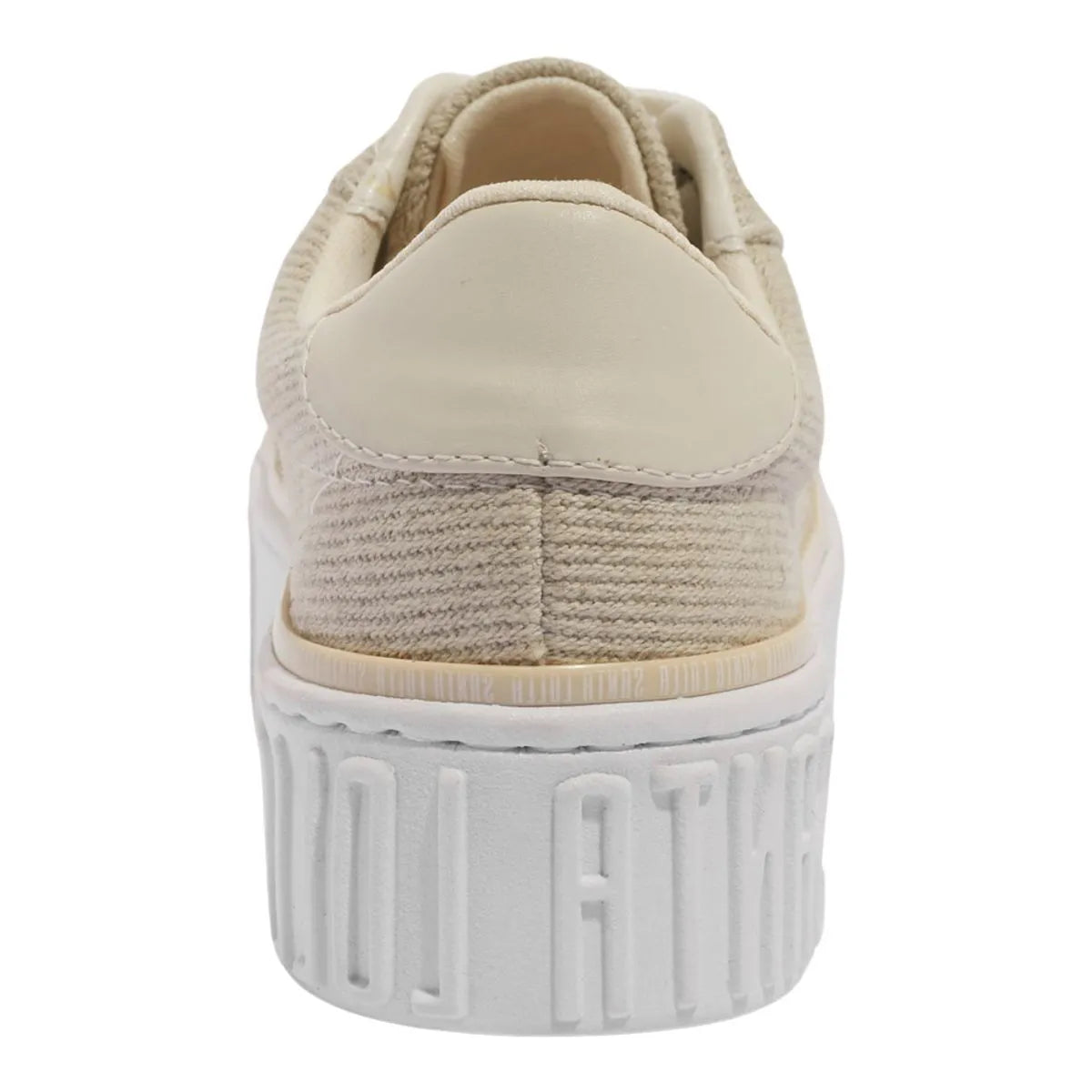 Tenis linho sarja natural