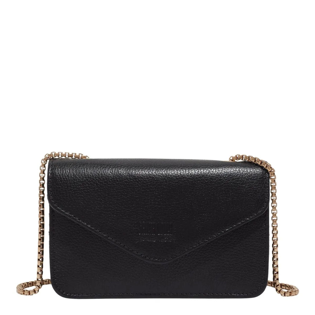 Bolsa Pequena Couro Floater Alça Transversal Corrente