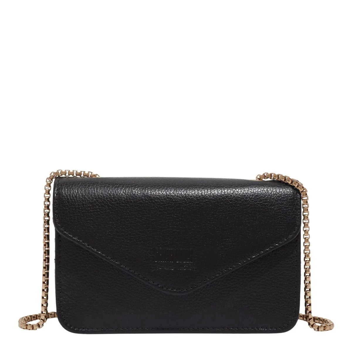 Bolsa Pequena Couro Floater Alça Transversal Corrente
