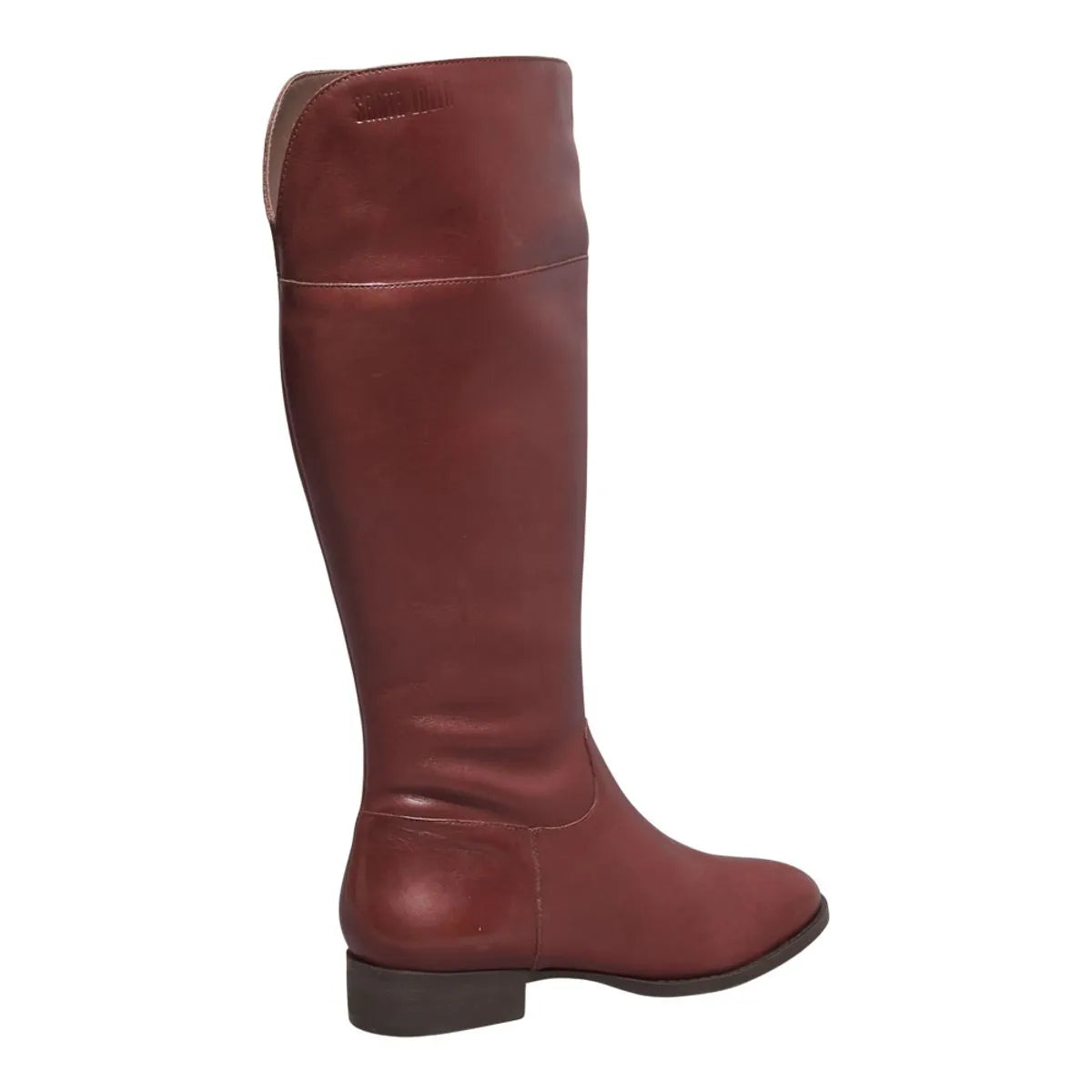 Bota Couro Nobre Cano Longo Marrom
