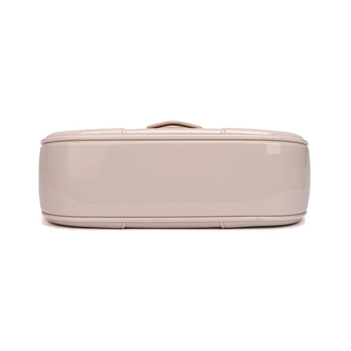 Bolsa Baguete Borracha Verde Pistache Alça Dupla