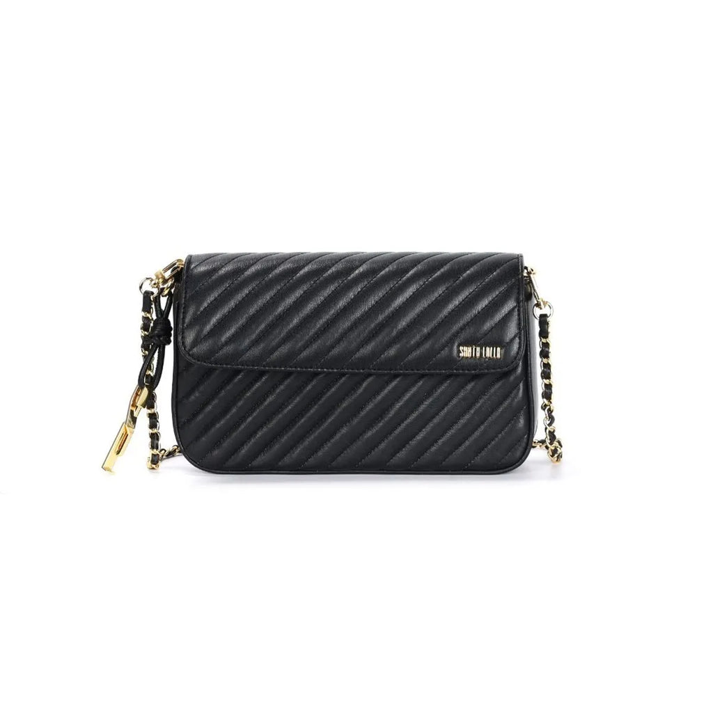 Bolsa Pequena Soft Alça Corrente Transversal