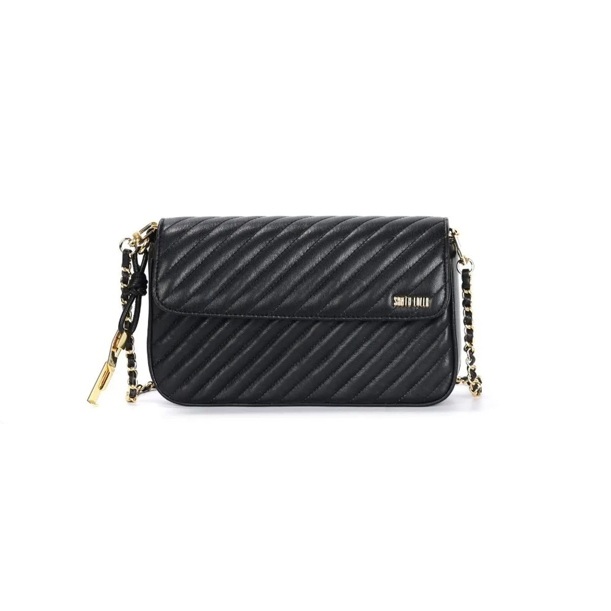 Bolsa Pequena Soft Alça Corrente Transversal
