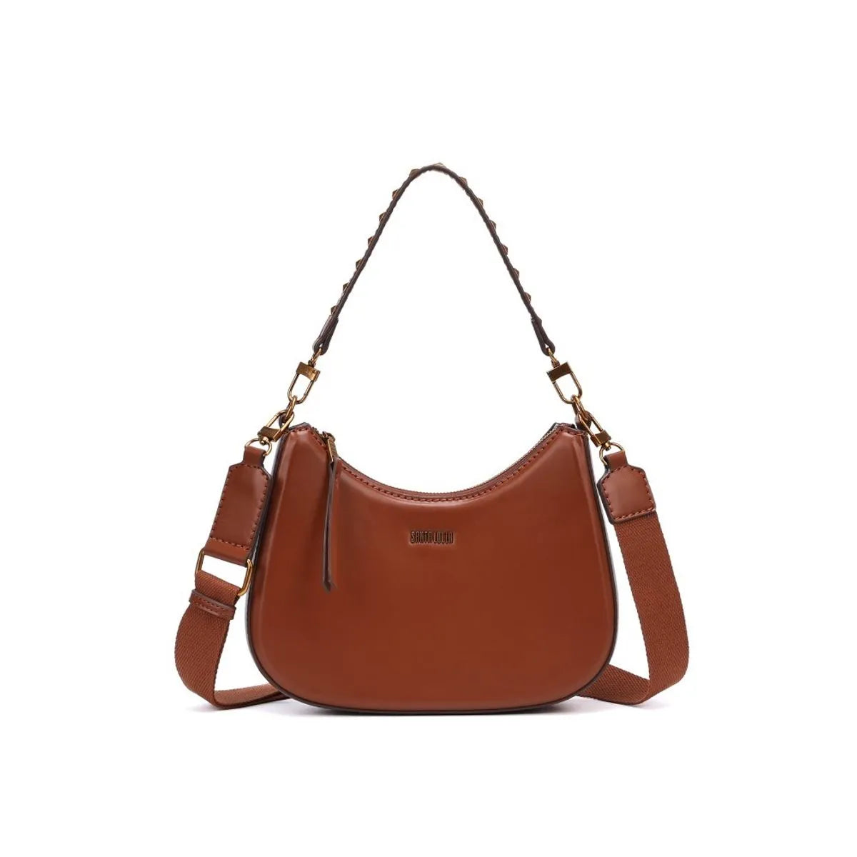 Bolsa Baguete Meia Lua Soft Alça Dupla