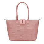 Bolsa Shopper Tramado Alça Ombro