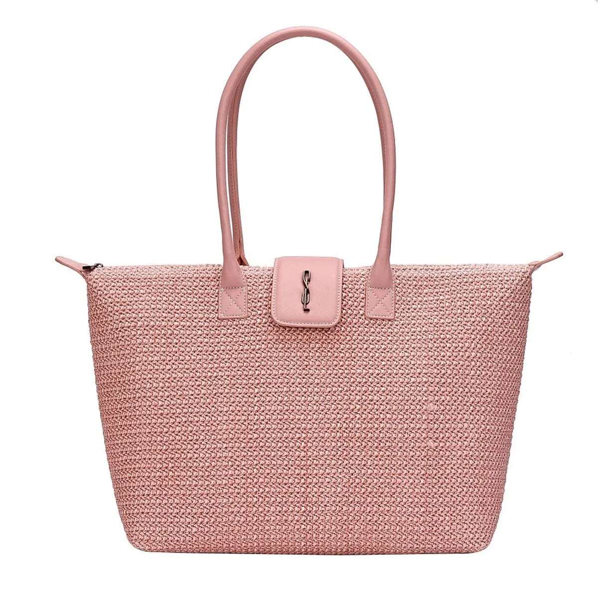 Bolsa Shopper Tramado Alça Ombro