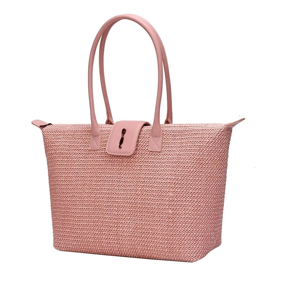 Bolsa Shopper Tramado Alça Ombro