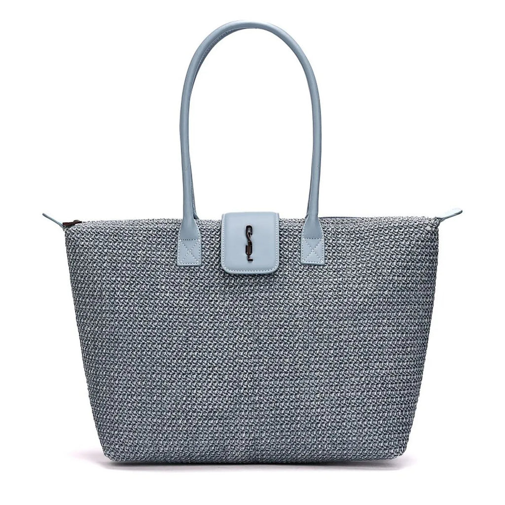 Bolsa Shopper Tramado Alça Ombro