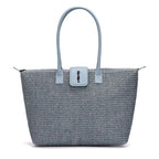 Bolsa Shopper Tramado Alça Ombro