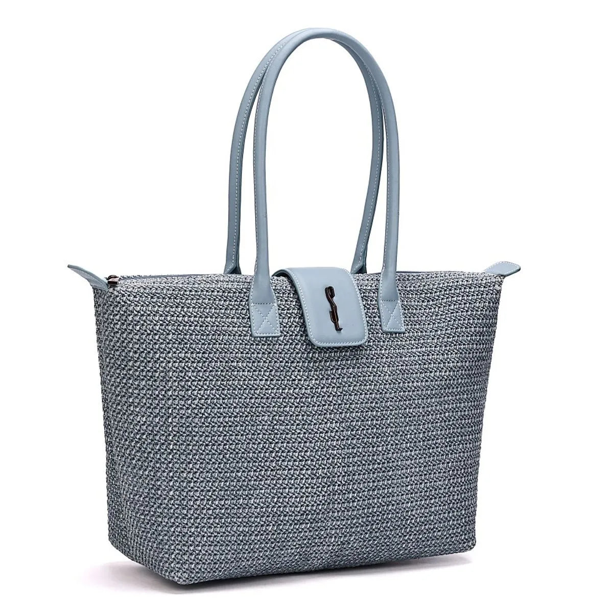 Bolsa Shopper Tramado Alça Ombro