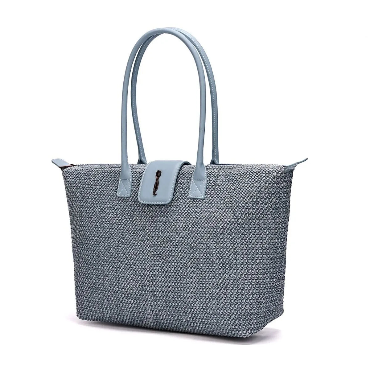 Bolsa Shopper Tramado Alça Ombro