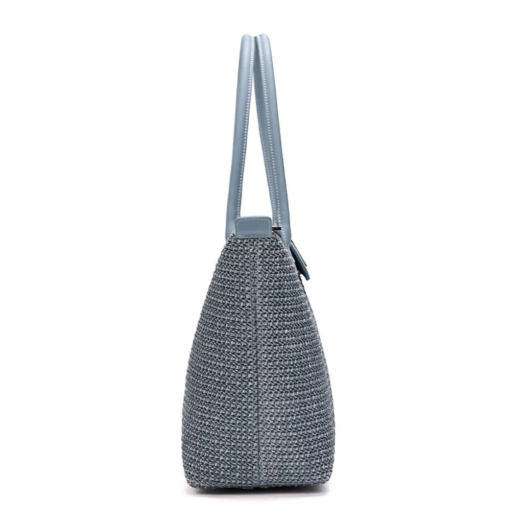 Bolsa Shopper Tramado Alça Ombro