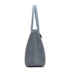 Bolsa Shopper Tramado Alça Ombro
