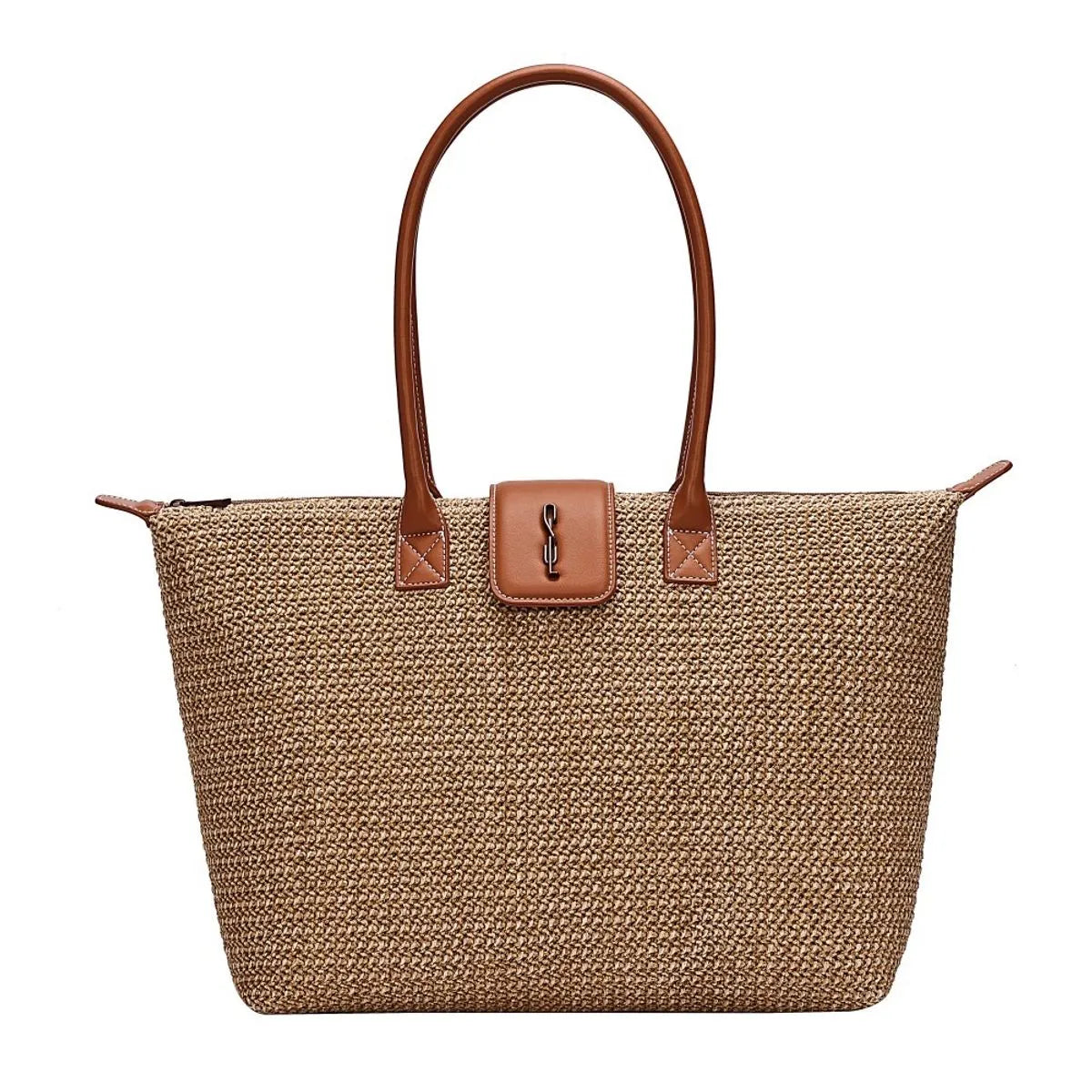 Bolsa Shopper Tramado Alça Ombro