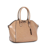 Bolsa Croco Dark Alça Dupla