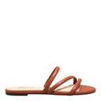Rasteira Napa Soft Off White Tiras Finas