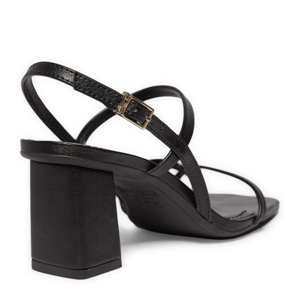 Sandália Floater Lux Off White Salto Grosso Médio