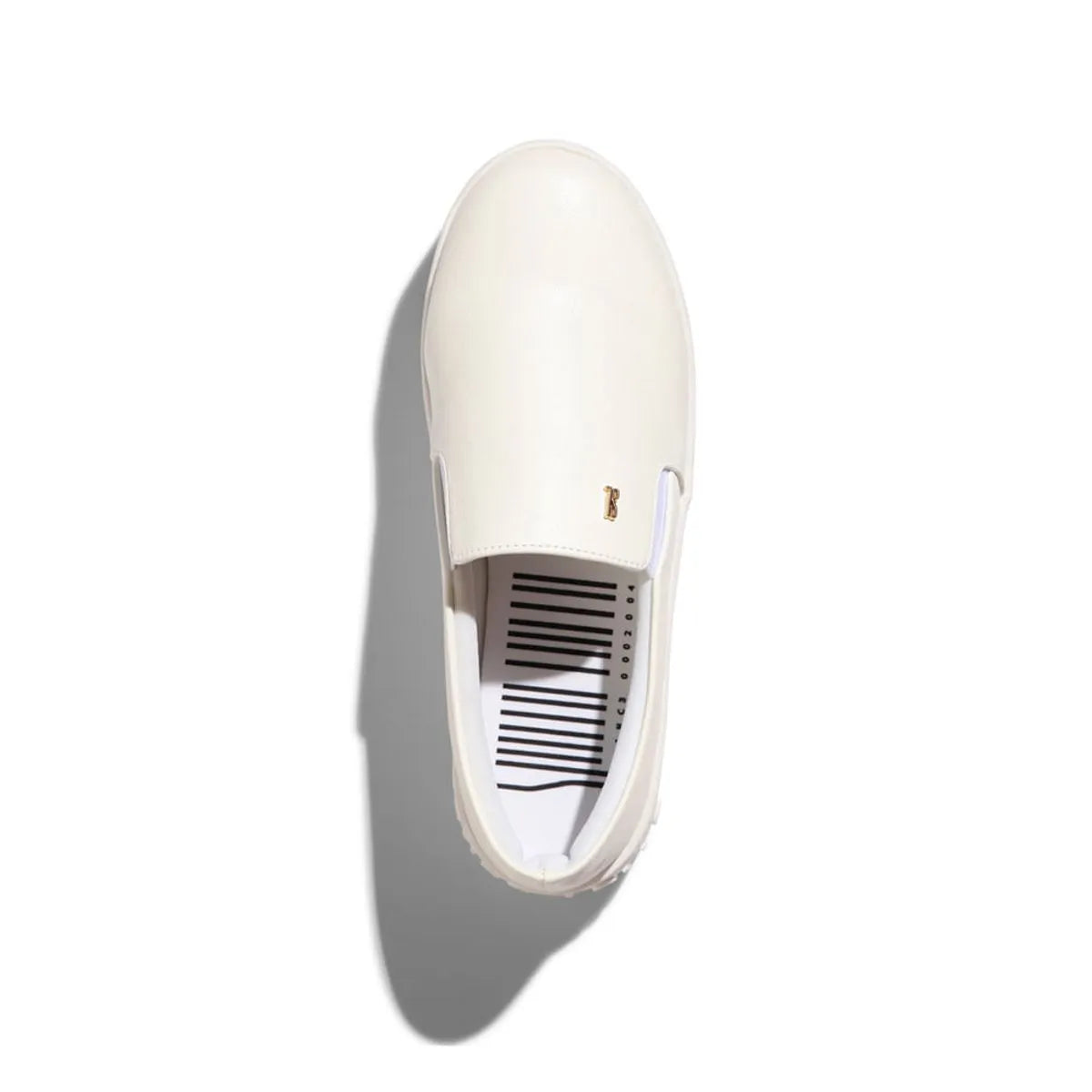 Tênis Slip On Plataforma New Pele