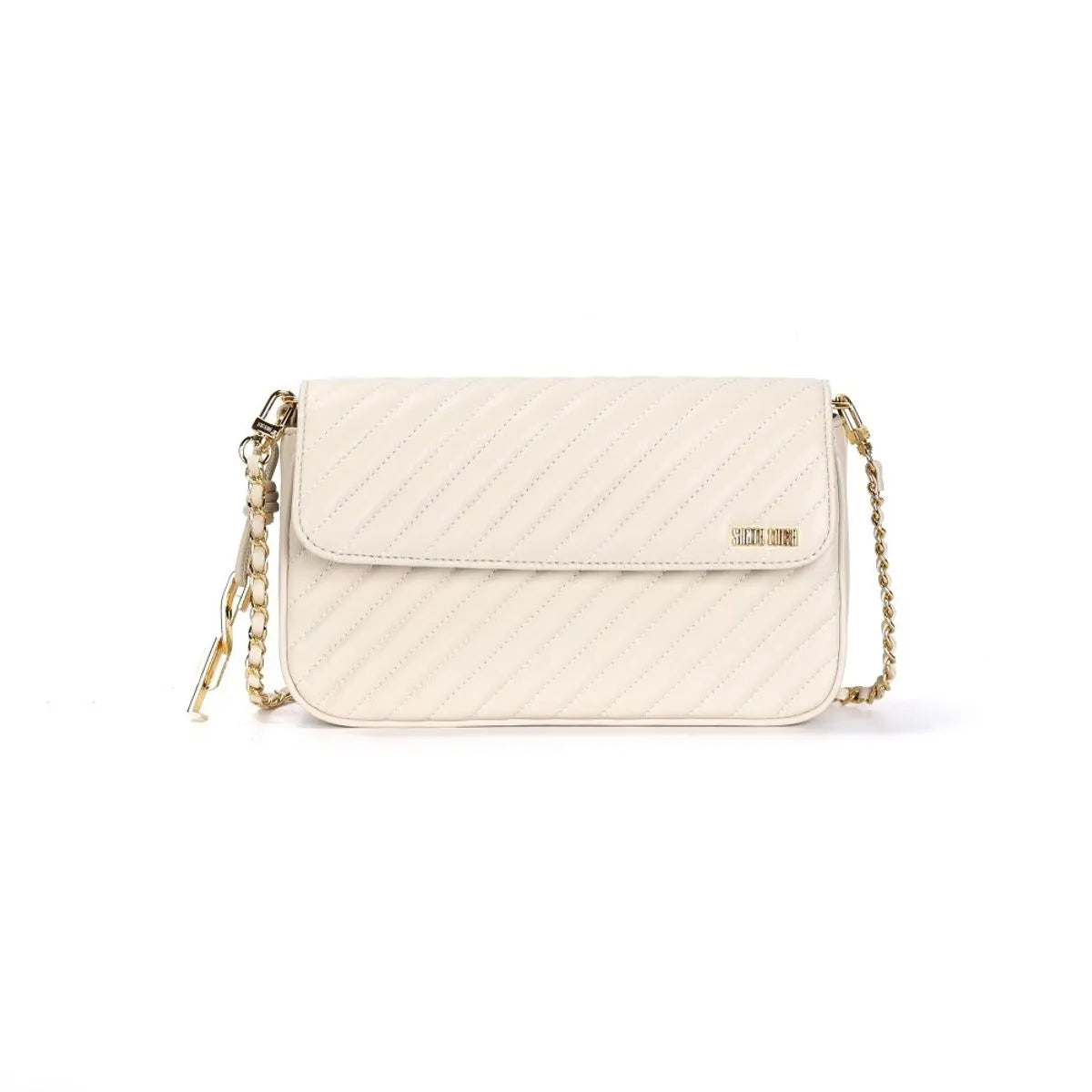 Bolsa Pequena Soft Alça Corrente Transversal