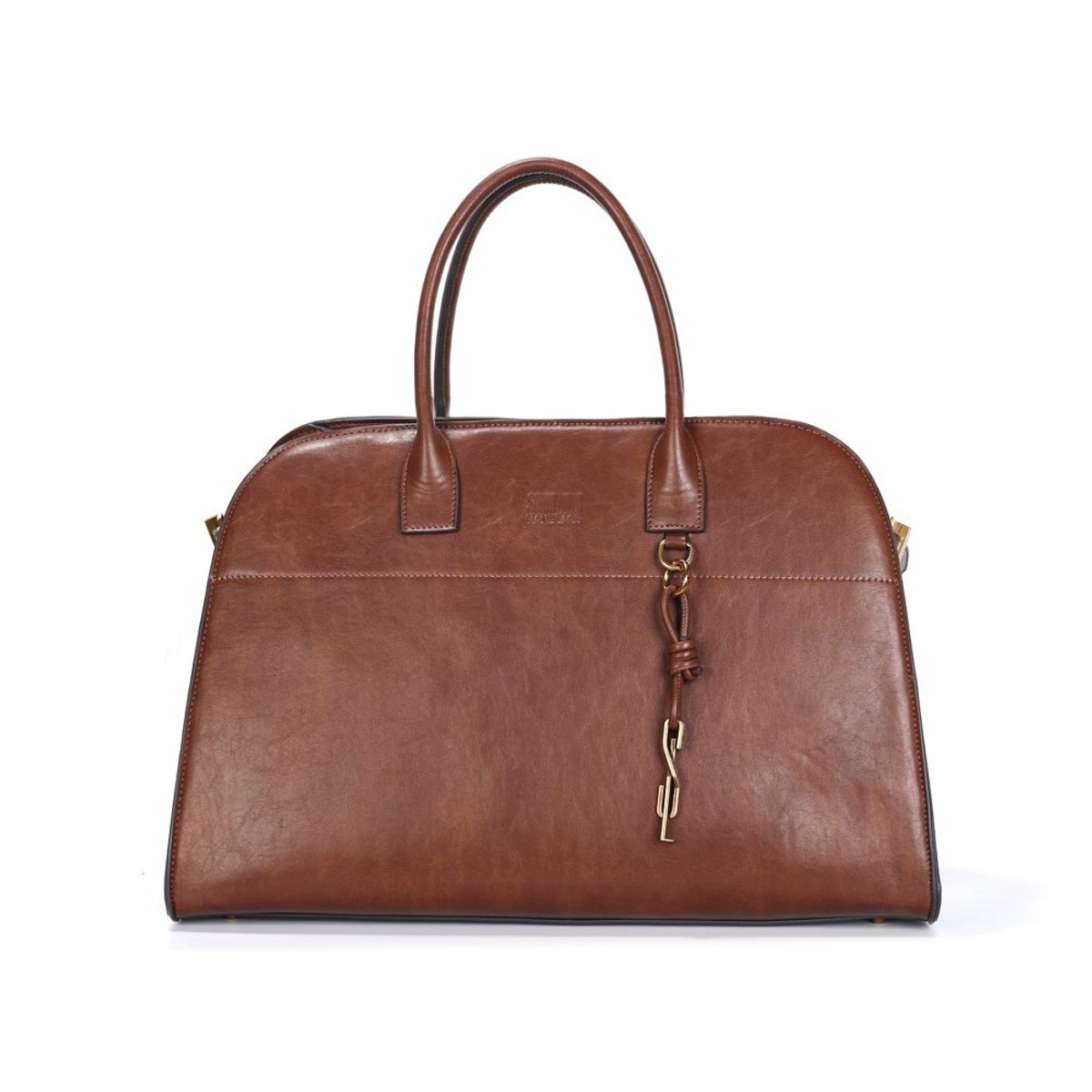 Bolsa Grande Rustico Marrom Alça Ombro