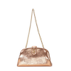 Bolsa Clutch Metalizada Alça De Ombro