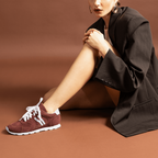 Tênis Jogging Couro Camurça